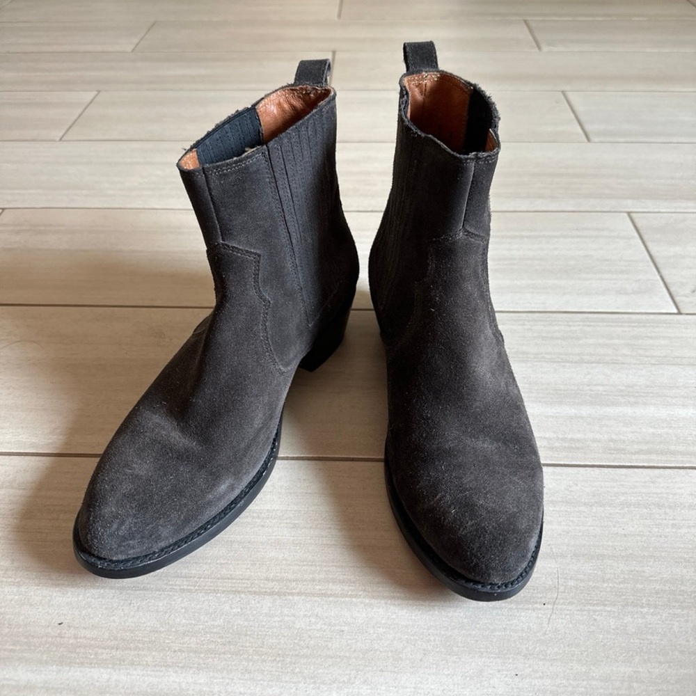 FRYE Diane Chelsea Boots - Grey Suede W8.5